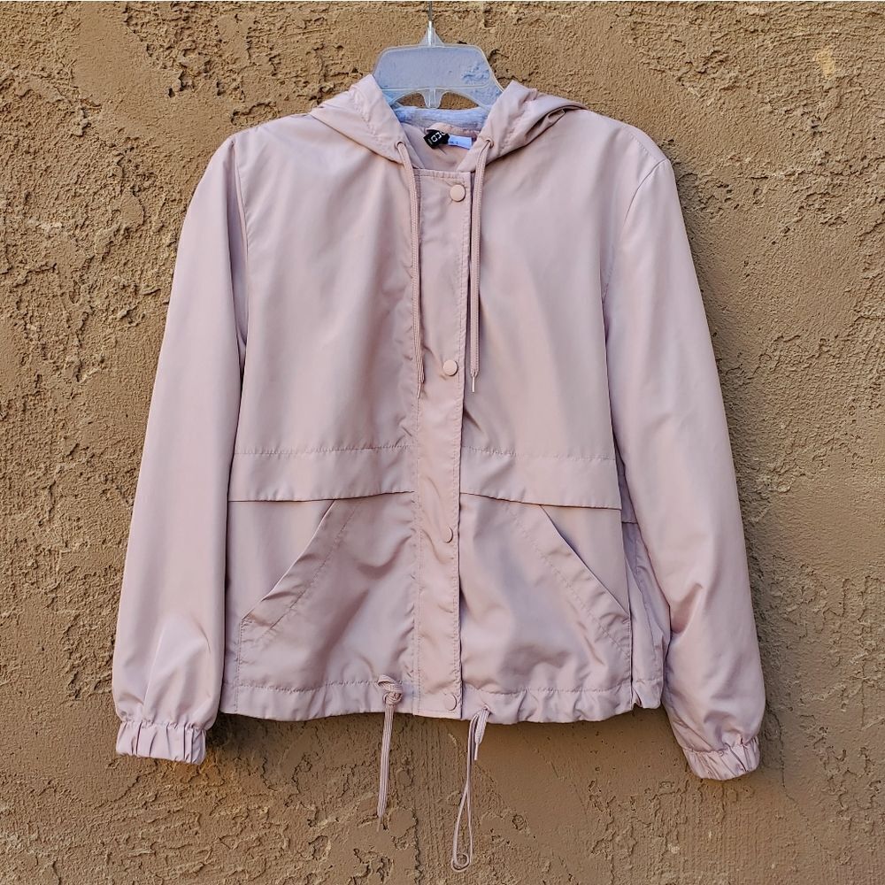Divided H&M Powder Pink Hooded Jacket - Picture 10 of 11